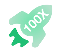 100-fache stapelverarbeitungsgeschwindigkeit