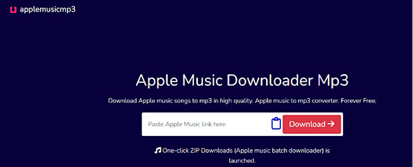 konvertieren sie apple music online kostenlos in mp3 mit aaplmusicdownloader