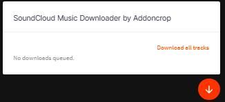 SoundCloud-Musik herunterladen mit addoncrop extension