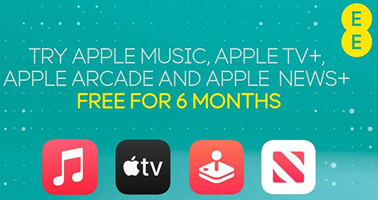holen sie sich apple music kostenlos von ee
