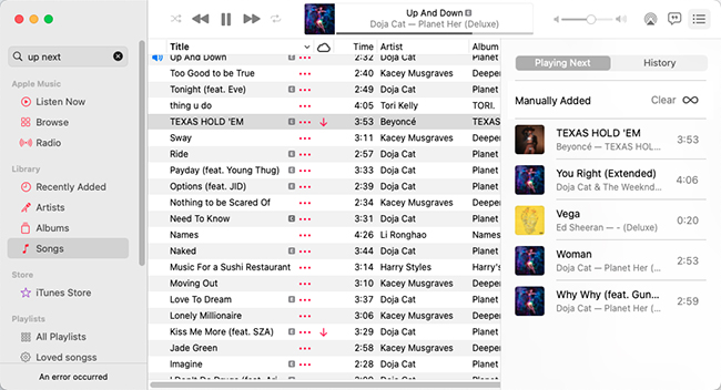 Apple Music-Autoplay auf dem Computer aktivieren oder deaktivieren