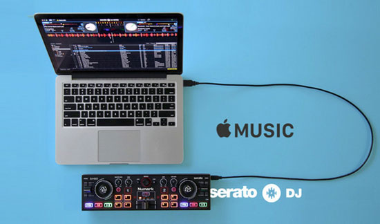 serato dj app für apple music