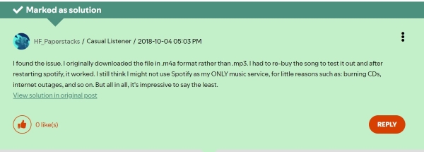 Das Audioformat ändern
