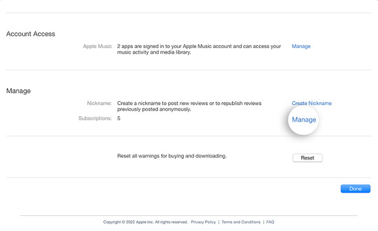 Apple Music-Abonnement auf dem Mac überprüfen