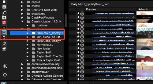 Spotify-Musik über den Dateiordner zu Rekordbox hinzufügen