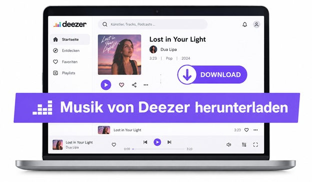 Musik von Deezer herunterladen