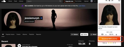 SoundCloud-Song mit Chrome-Erweiterung als MP3 herunterladen