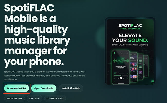 SpotiFLAC Mobile herunterladen