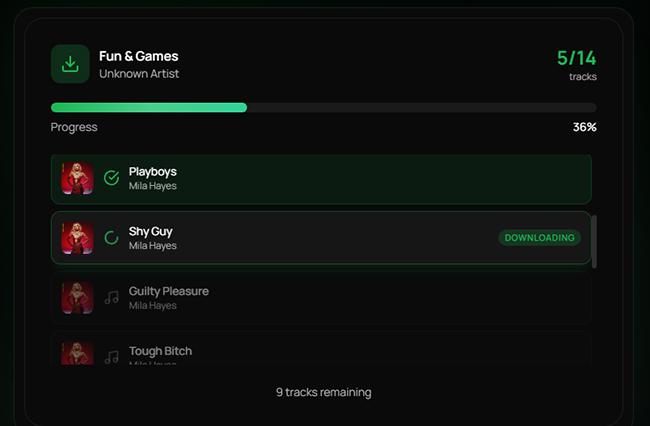 Spotify-Titel als WAV mit SpotiLab herunterladen