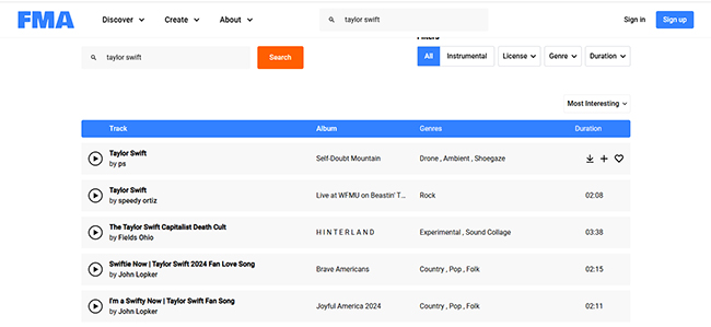 Free Music Archive