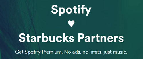 holen sie sich kostenloses spotify premium indem sie bei starbucks arbeiten