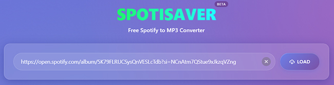 Songlink in Spotisaver laden