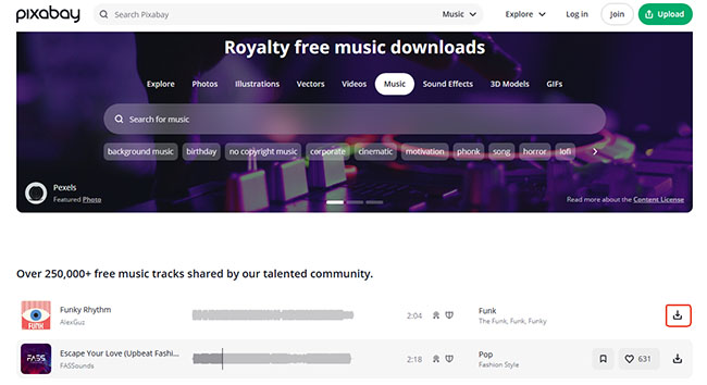 Pixabay Music