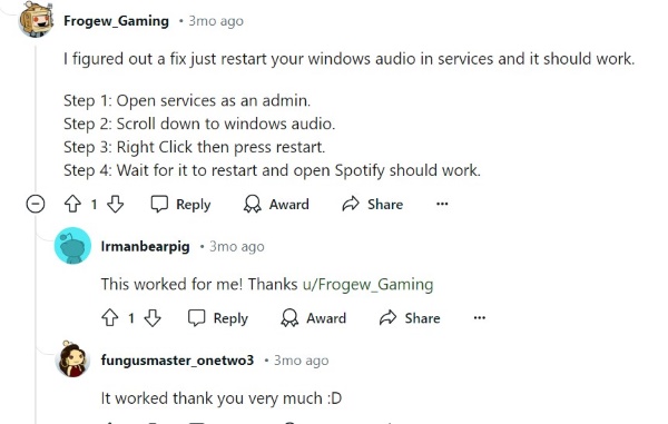 Starten Sie den Windows-Audio-Dienst neu