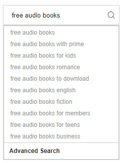 suche nach kostenlosen audible büchern