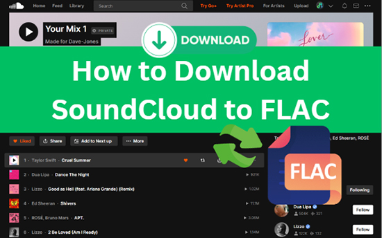SoundCloud-Musik in FLAC umwandeln