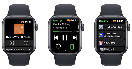 spotify auf der apple watch ohne telefon verwenden