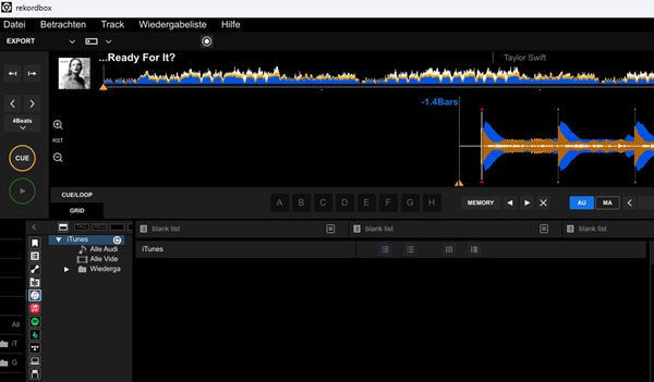 Spotify-Dateien über iTunes zu Rekordbox hinzufügen
