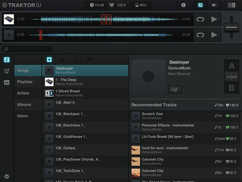 traktor dj mit apple music verwenden