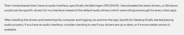 Audiotreiber aktualisieren