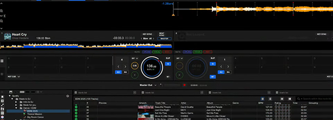Spotify-Titel mit Rekordbox mixen