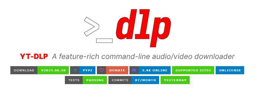 yt-dlp-Logo