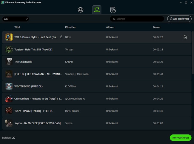 wav von soundcloud herunterladen