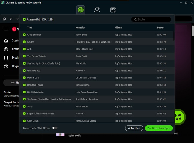 youtube music zum download als mp3 hinzufügen